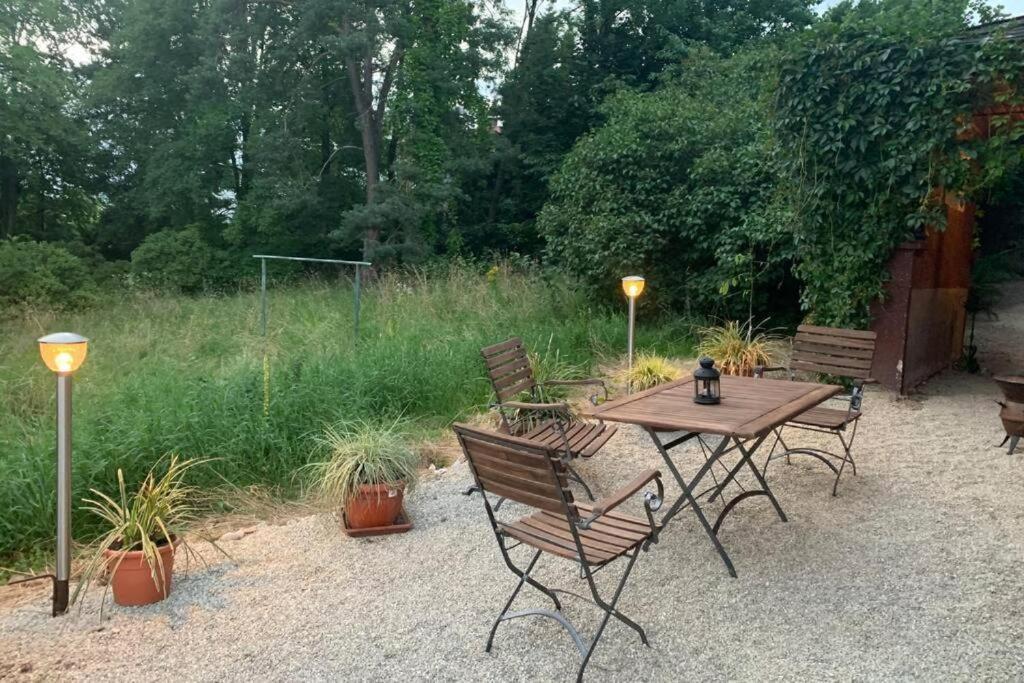 Hagenau Gartenwohnung 5 Min. Zur Stadt מראה חיצוני תמונה